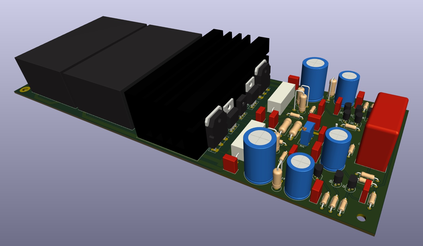 90 Watt Mono-Verstärker